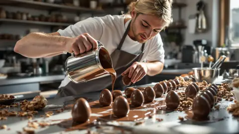 Je bent misleid: zelf chocolade-eieren maken garandeert geen betere smaak — ontdek het echte geheim van chocolatiers.