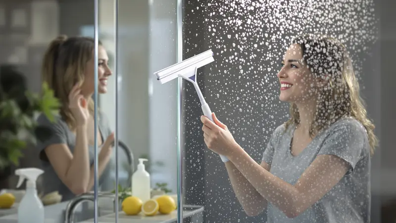 Kalkaanslag, zeep, resten: deze 7 tips houden uw douchewand vlekkeloos